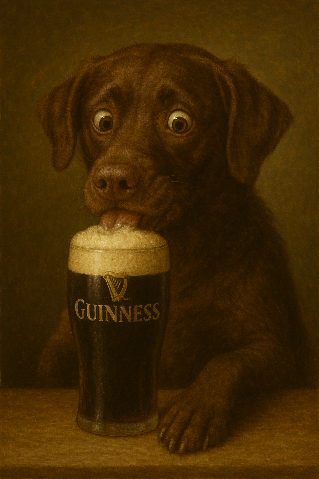 Custom Pet Portrait (Physical Print)