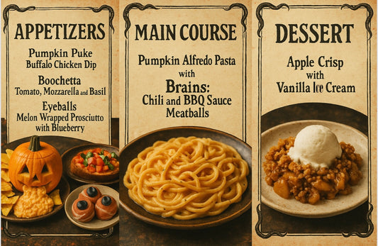 Custom Event Menu Digital Download