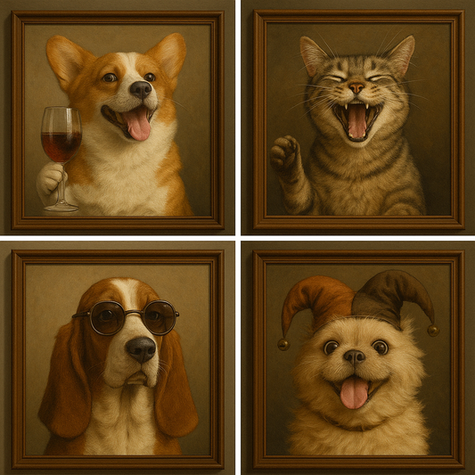 Custom Pet Portrait (Digital Delivery)