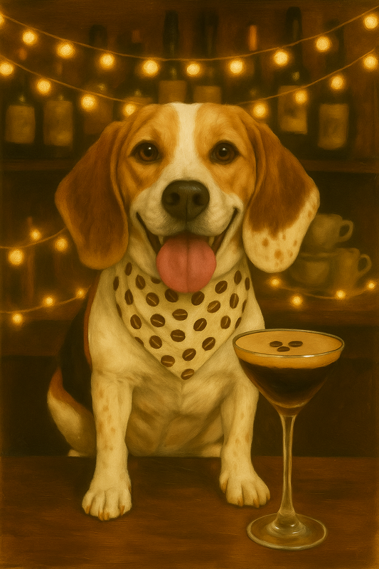 Custom Canvas Pet Portrait (Physical Canvas Print)