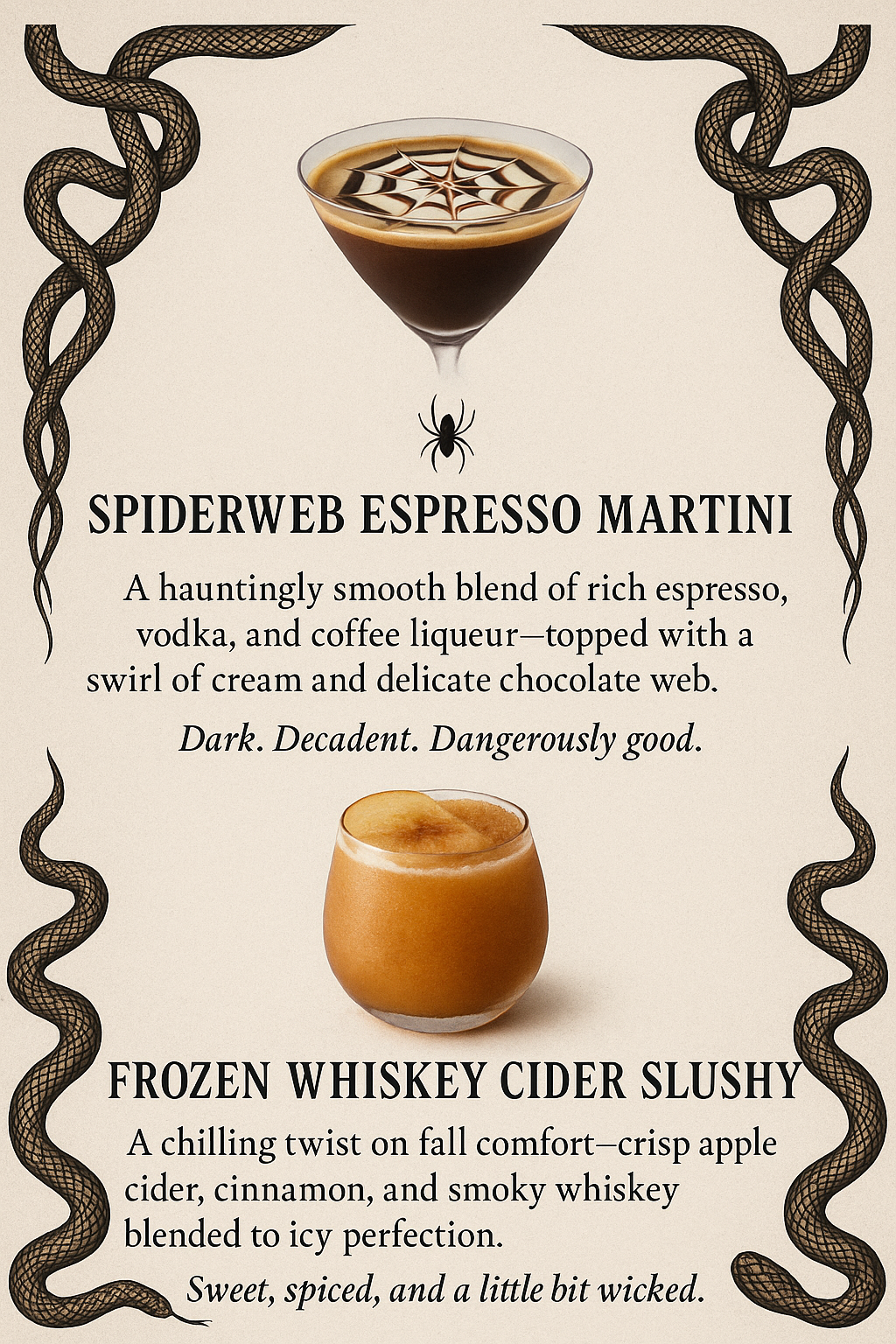 Custom Event Menu Digital Download